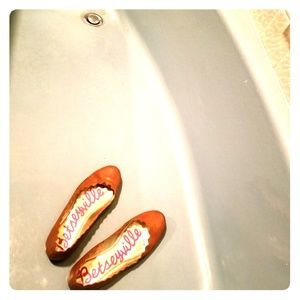 Betsyville leather ballet flats